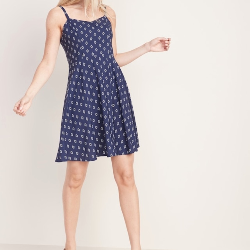 Fit and Flare cami dress